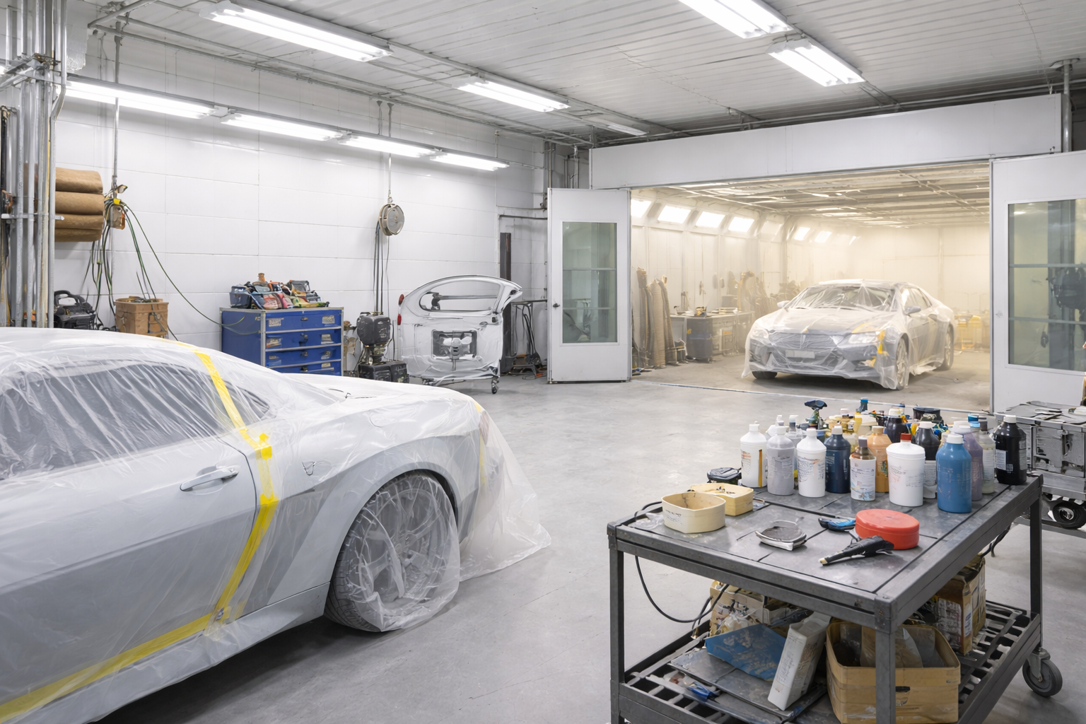 Processes - vehicle bodywork project